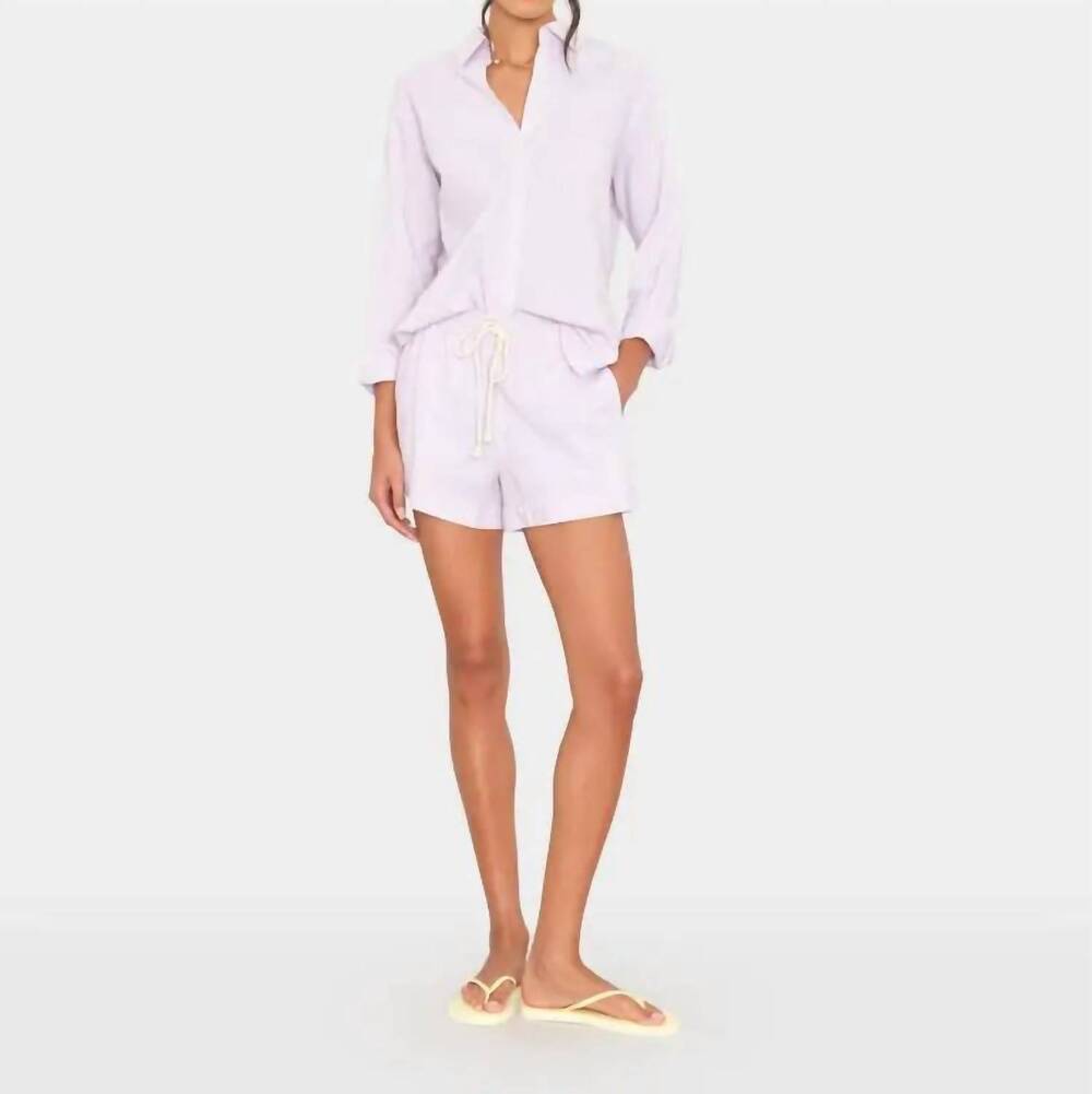 NEW XIRENA gabby pull-on short in grey gem